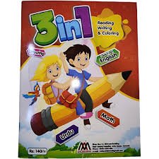 3 IN 1 Writing Kids Book